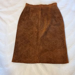 Brown skirt